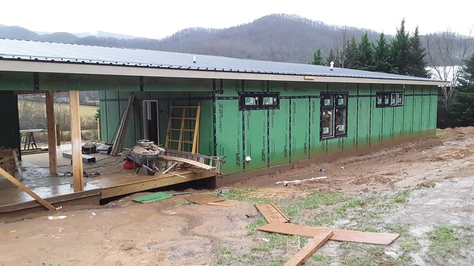 Fair Air Heating & Cooling job site in the Asheville, NC area