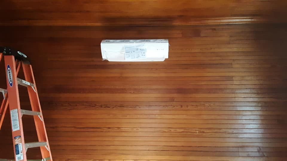 Fair Air Heating & Cooling job site in the Asheville, NC area