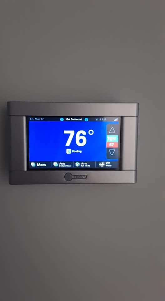 Fair Air Heating & Cooling job site in the Asheville, NC area