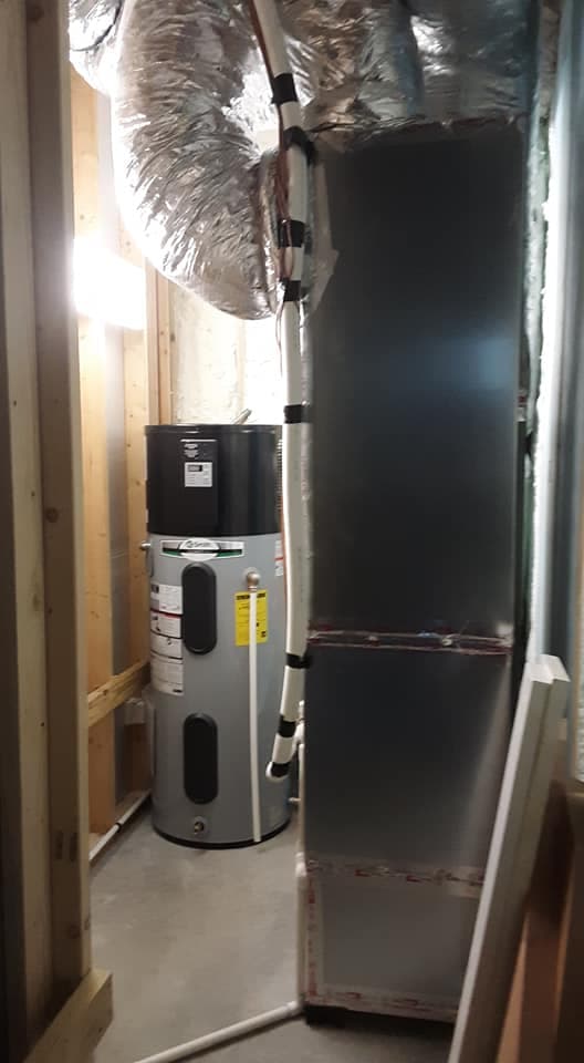 Fair Air Heating & Cooling job site in the Asheville, NC area