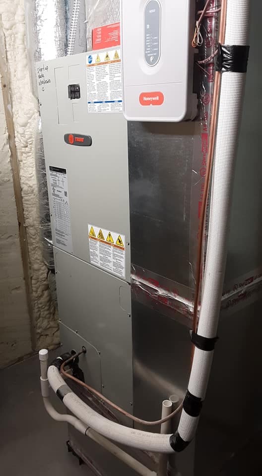 Fair Air Heating & Cooling job site in the Asheville, NC area