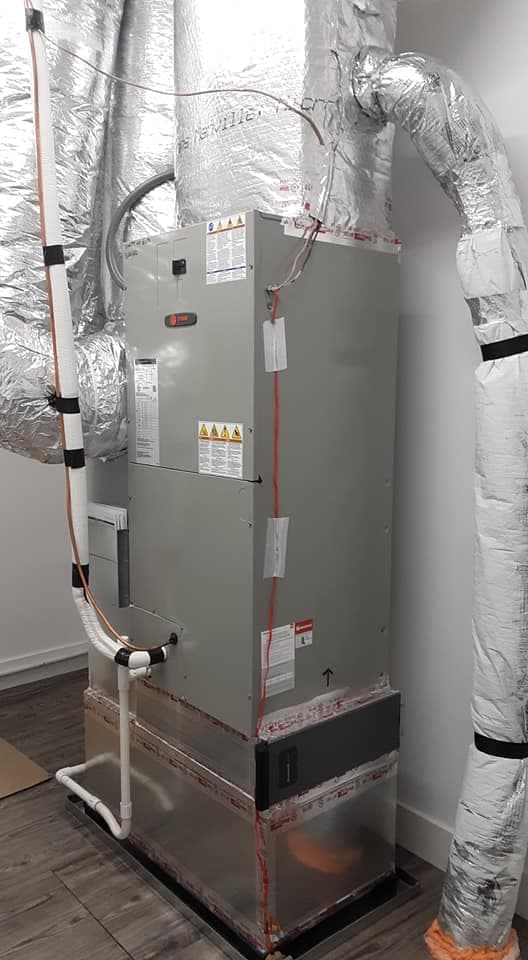 Fair Air Heating & Cooling job site in the Asheville, NC area