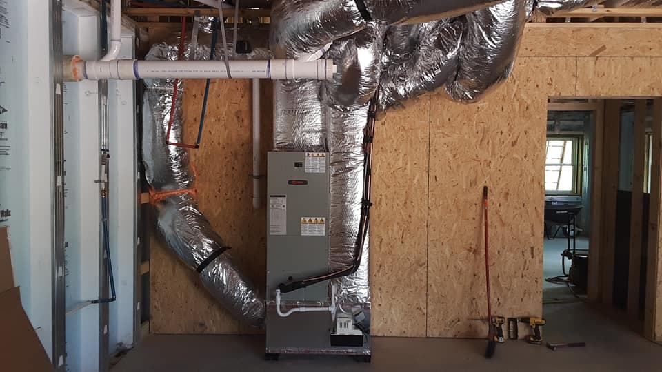 Fair Air Heating & Cooling job site in the Asheville, NC area