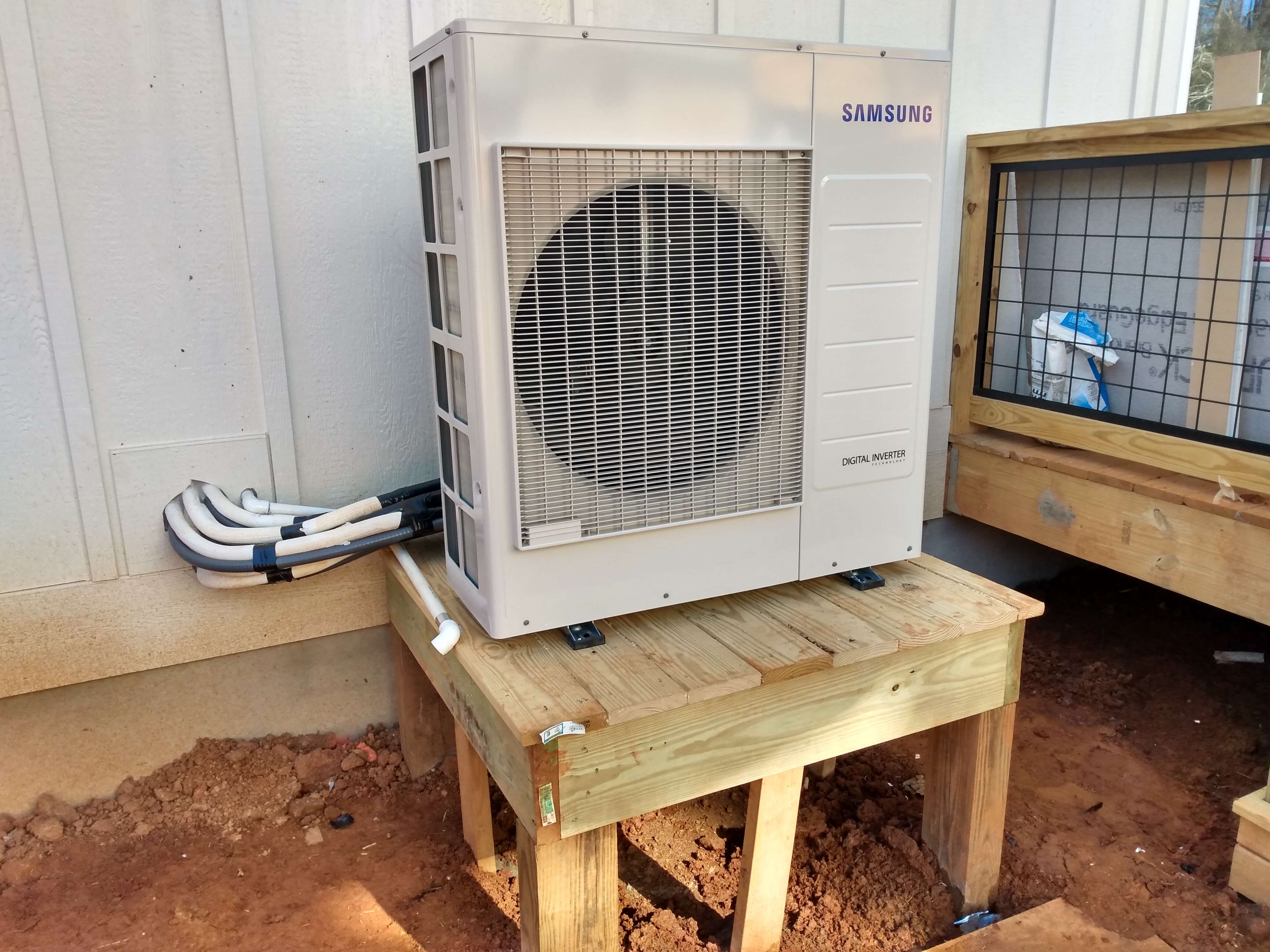 HVAC installation work by Fair Air Heating & Cooling in Western North Carolina