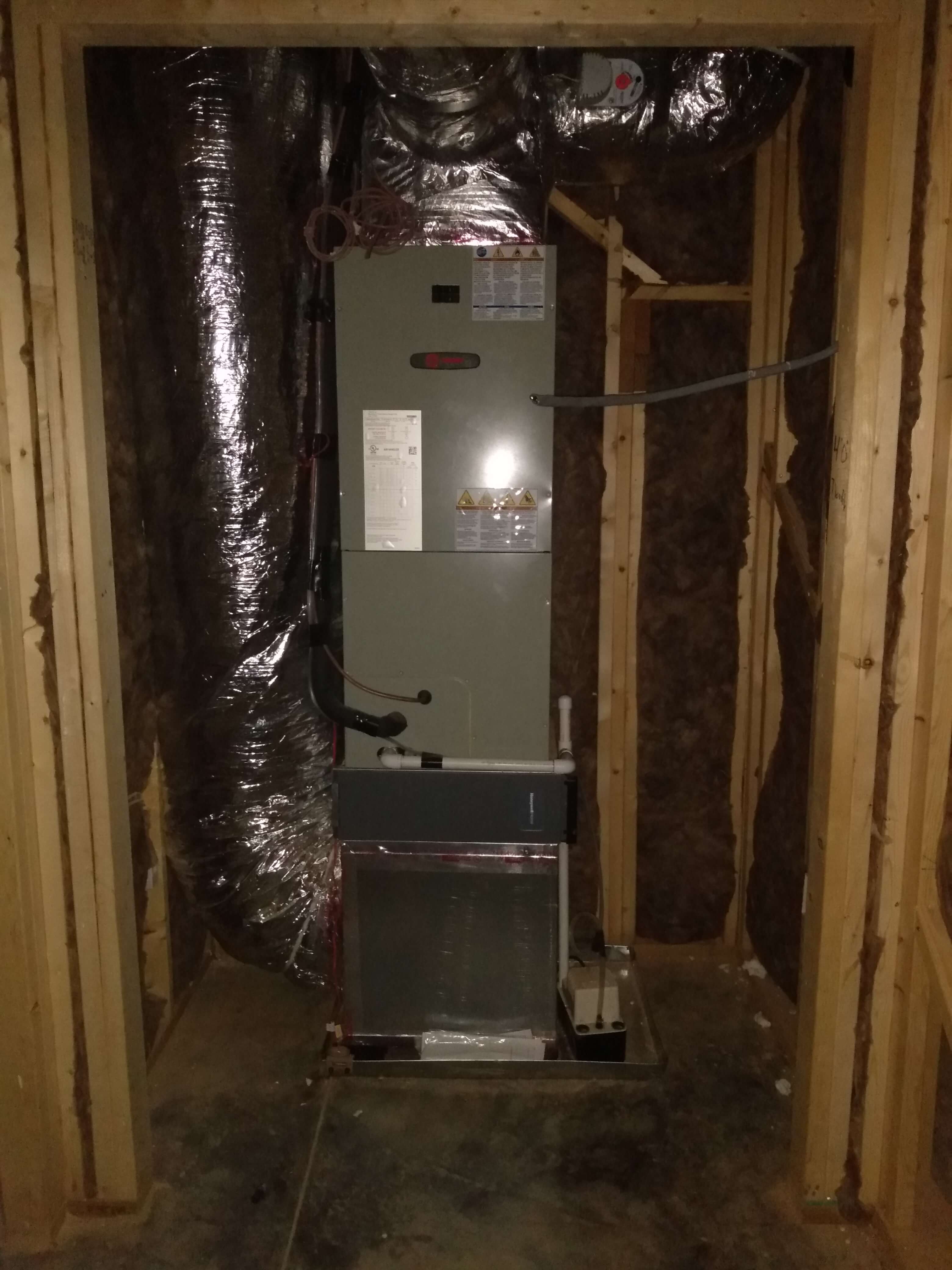 HVAC installation work by Fair Air Heating & Cooling in Western North Carolina
