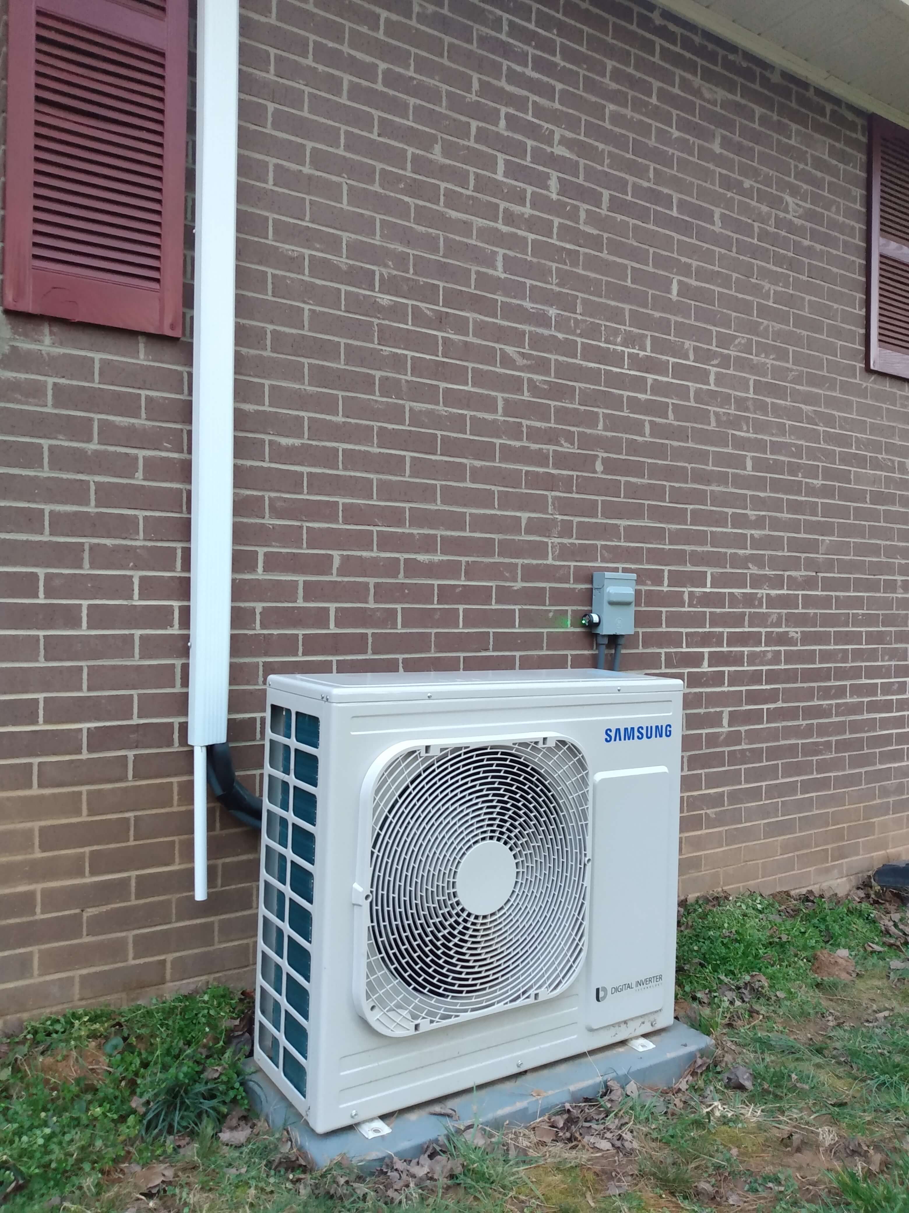 HVAC installation work by Fair Air Heating & Cooling in Western North Carolina