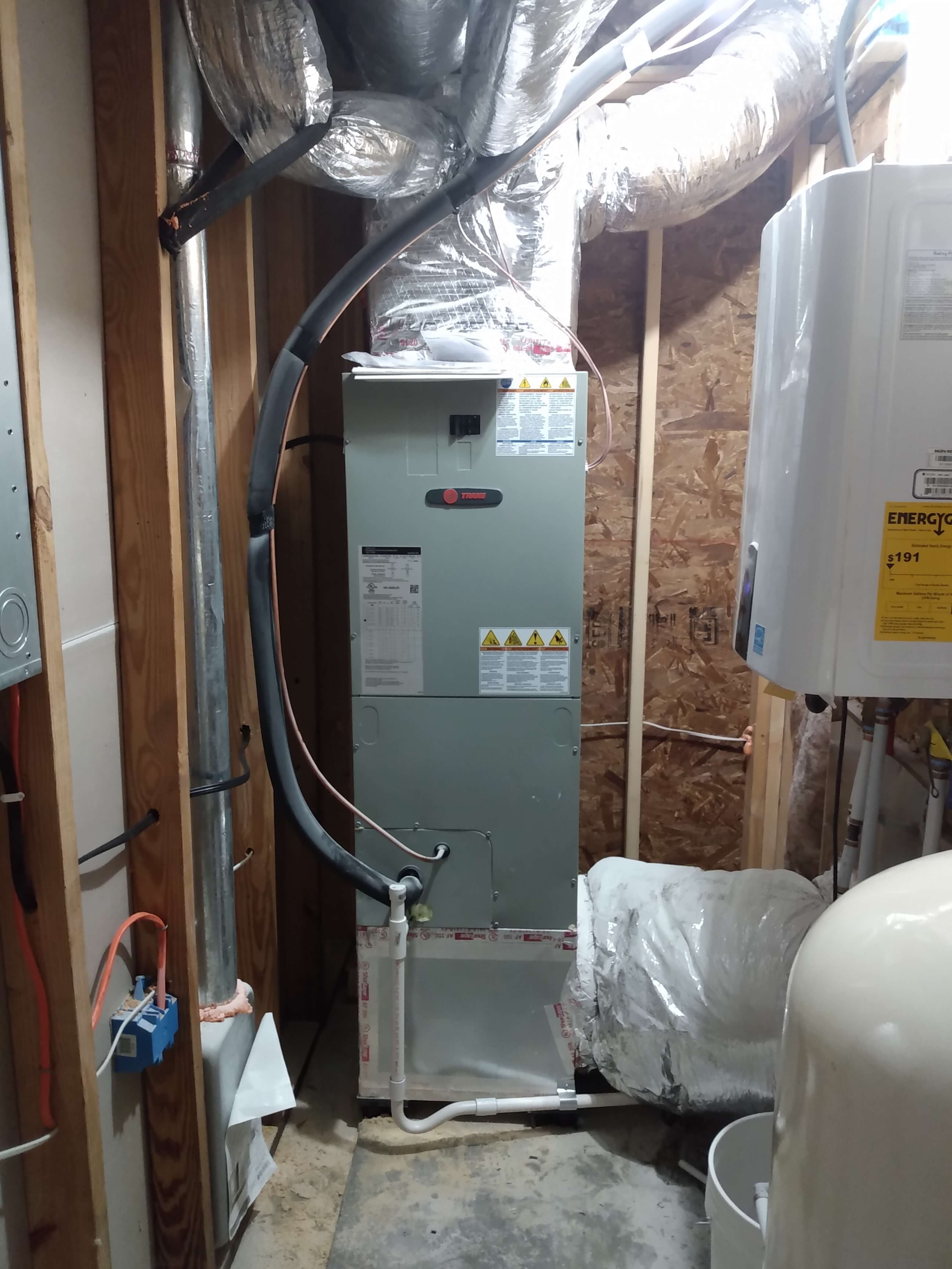 HVAC installation work by Fair Air Heating & Cooling in Western North Carolina