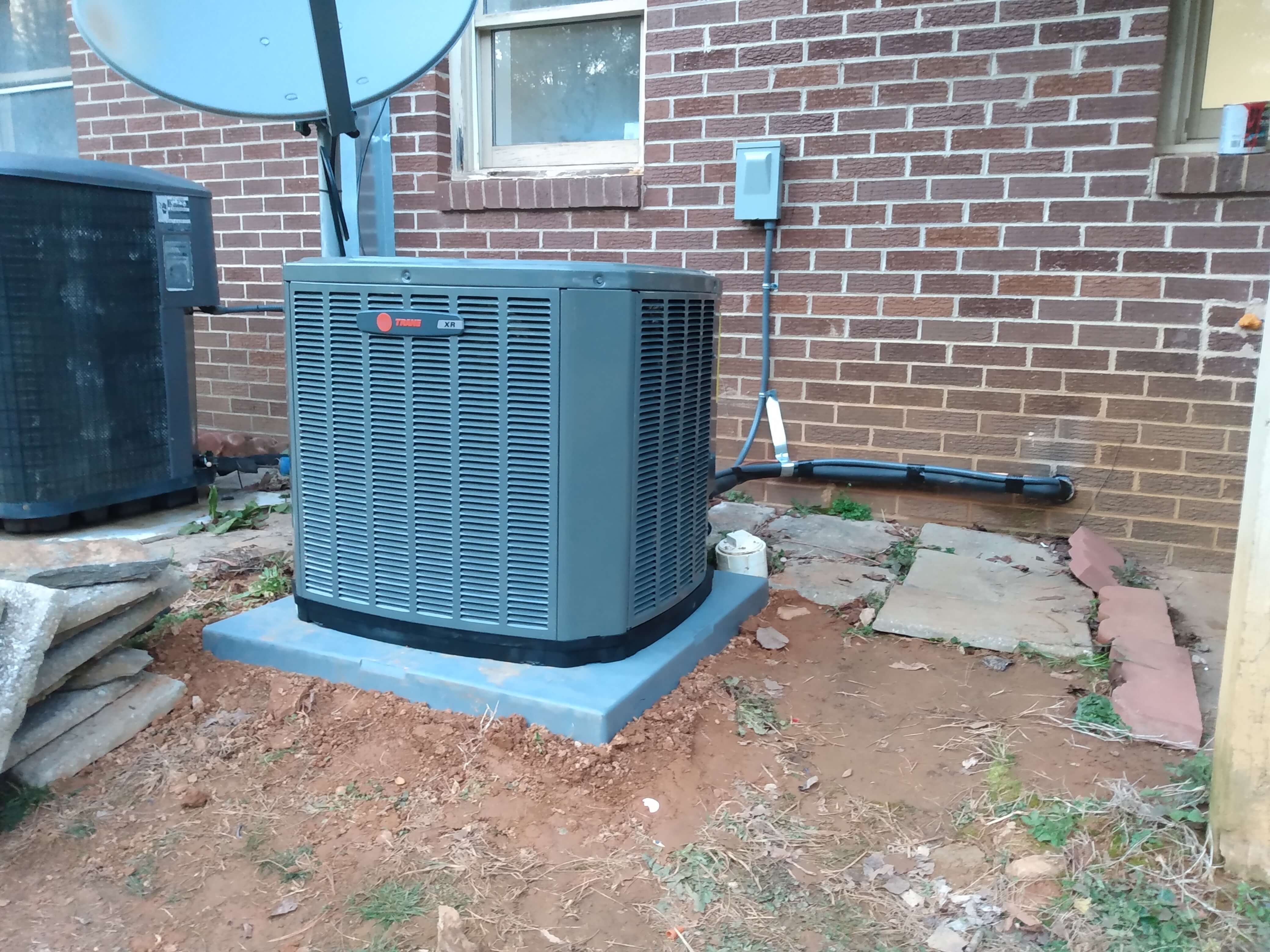 HVAC installation work by Fair Air Heating & Cooling in Western North Carolina